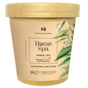 Sól do kąpieli Home Spa Green Tea 350g