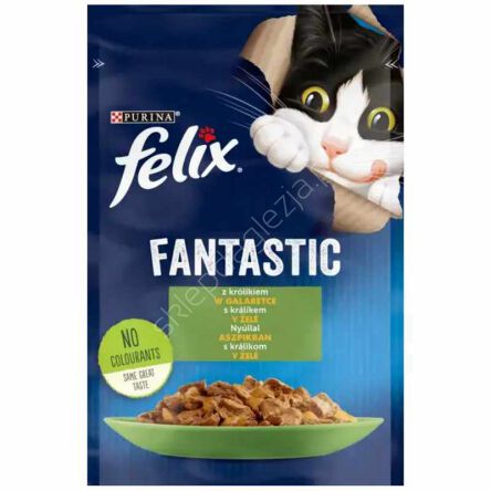 Purina    85g Felix Fantastic saszetka Królik