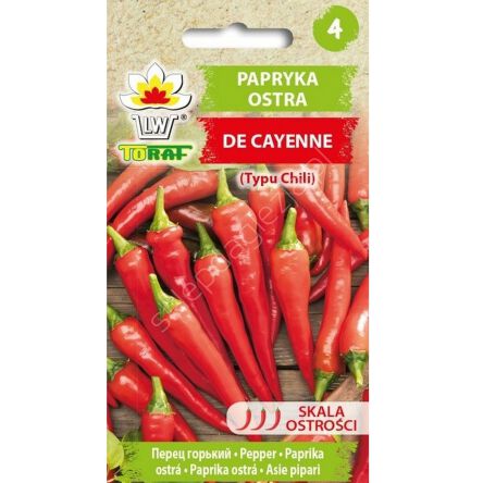 Papryka De Cayenne 0,5g ostra Toraf
