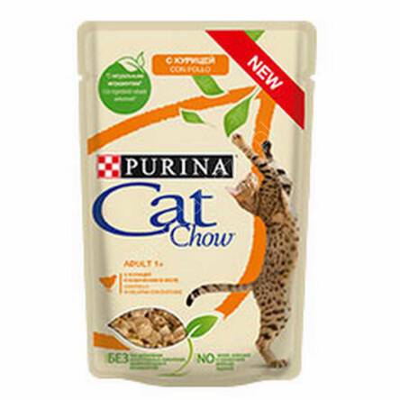 Purina    85g Cat Chow saszetka Kurczak i cukinia