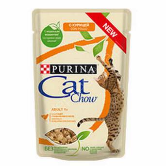 Purina    85g Cat Chow saszetka Kurczak i cukinia