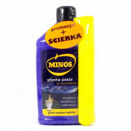 Minos Pasta płynna do nagrobków + ściereczka 270ml