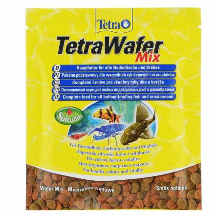 Pokarm dla ryb akwariowych TetraWafer Mix 15g Te