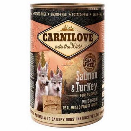 Carnilove Pies  400g Puppy Salmon&Turky