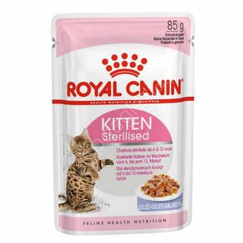 Royal Canin Kitten Sterilised jelly 85g