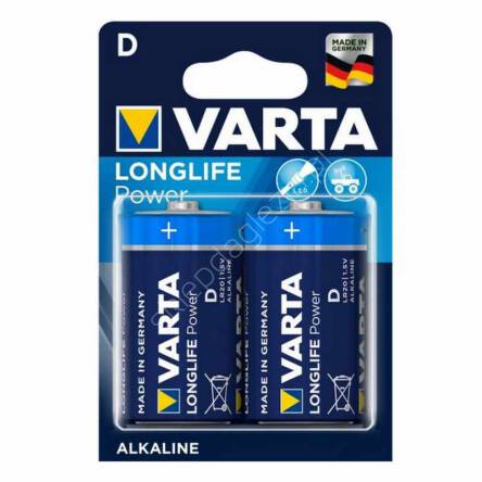 Bateria Varta 2szt 1.5V LR20 Longlife Power