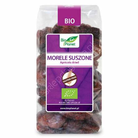 Morele suszone bezglutenowe BIO 400g 