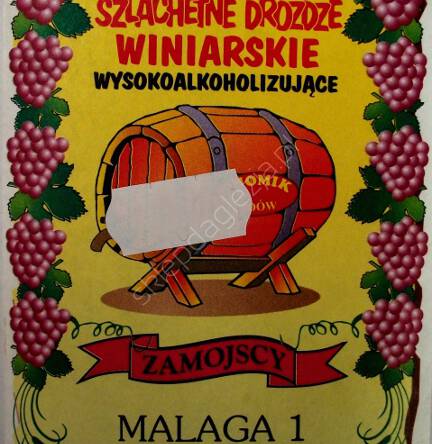 Drożdże winiarskie Malaga