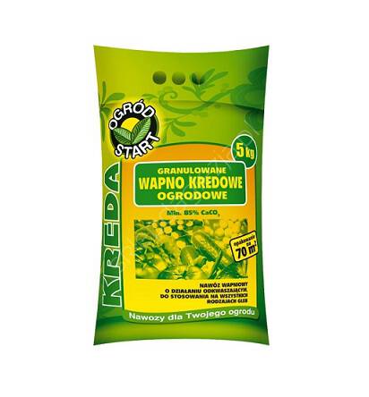 Nawóz Wapno kredowe granulowane  5kg Ampol Merol