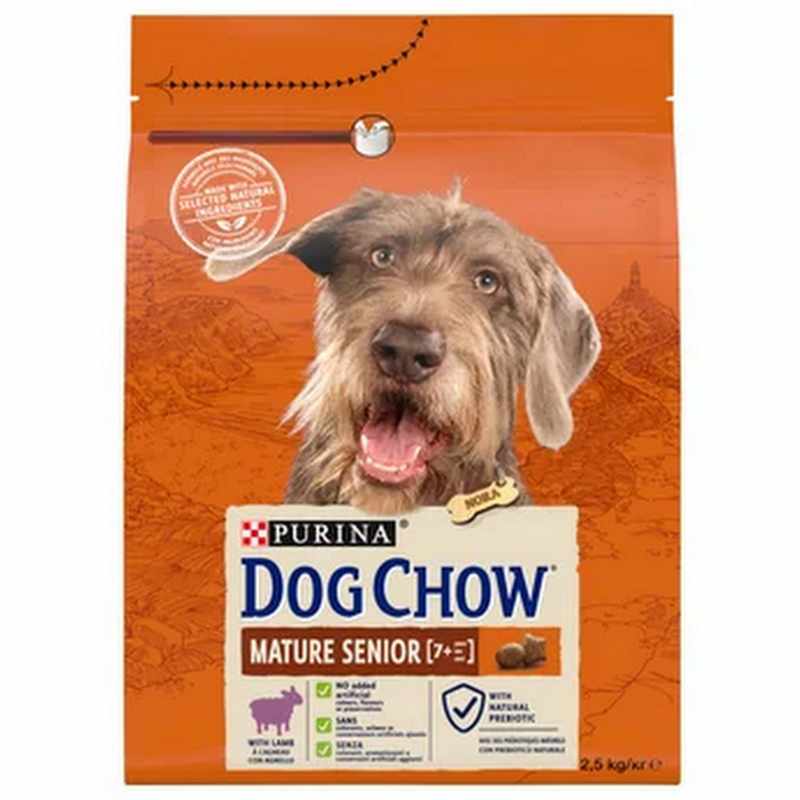 Фото - Корм для собак Dog Chow Purina 2,5kg  Mature Senior L&R 