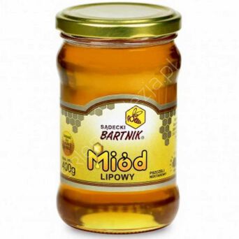 Miód 0,4kg lipowy  słoik