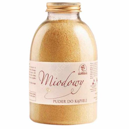 Korana Miodowy Puder do kąpieli  400g