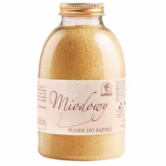 Korana Miodowy Puder do kąpieli  400g