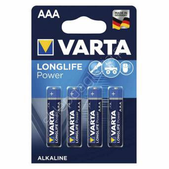 Bateria Varta 4szt 1.5V LR03 AAA LongLife Power