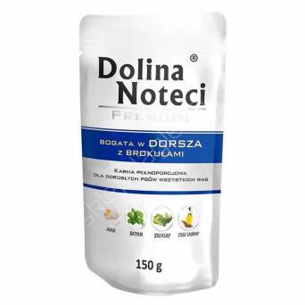 Rafi Dolina Noteci 150g dla psa dorsz z brokułami