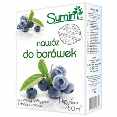 Nawóz Sumin do borówek 1kg