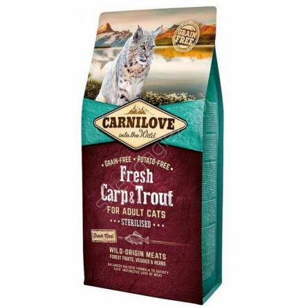 Carnilove Kot 2kg Fresh Carp&Trout