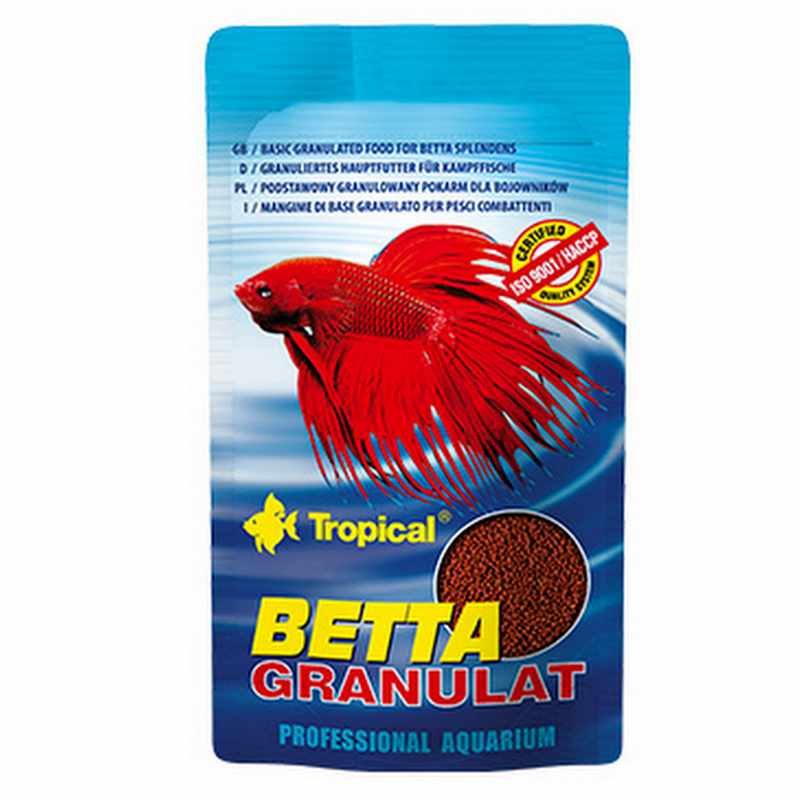 Zdjęcia - Pokarm dla ryb Tropical  akwariowych Betta Granulat 10g 