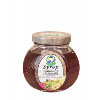 Syrop malinowy z kwiatem lipy 200g