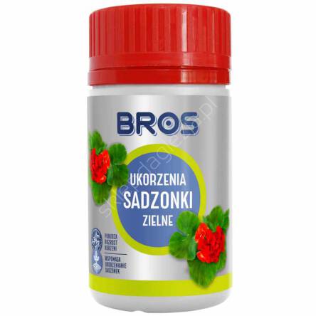 Ukorzeniacz sadzonki zielone 50g Bros