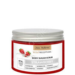 Peeling do ciała Eco Receptura Strawberry 300ml