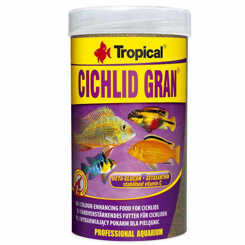 Zdjęcia - Pokarm dla ryb Tropical  akwariowych Cichlid Gran 250ml 