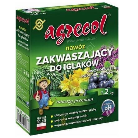 Nawóz Zakwaszający do iglaków i borówek 1,20kg Agrecol