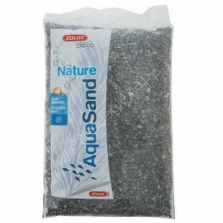 Żwir Aquasand Nature bazaltowa czerń 1kg