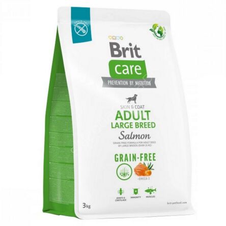 Brit Care Pies  3kg Adult Large Salmon Grain-Free