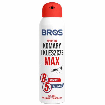 BROS Spray na komary i kleszcze MAX 90ml