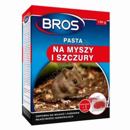 BROS Pasta na myszy i szczury 150g