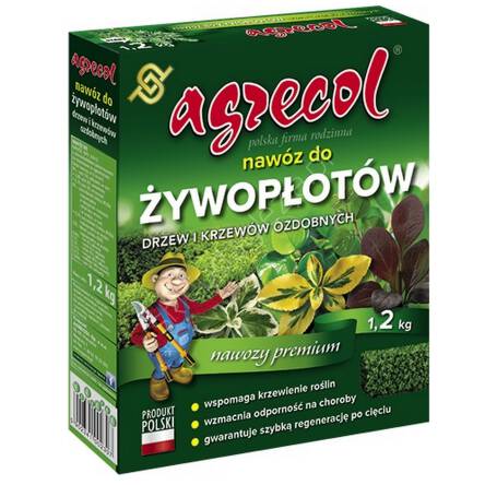 Nawóz Żywopłoty 1,20kg Agrecol
