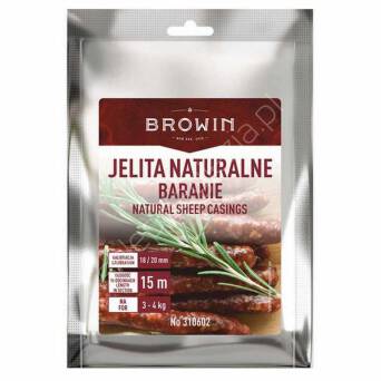 Jelita naturalne Baranie - kal18/20mm -15m