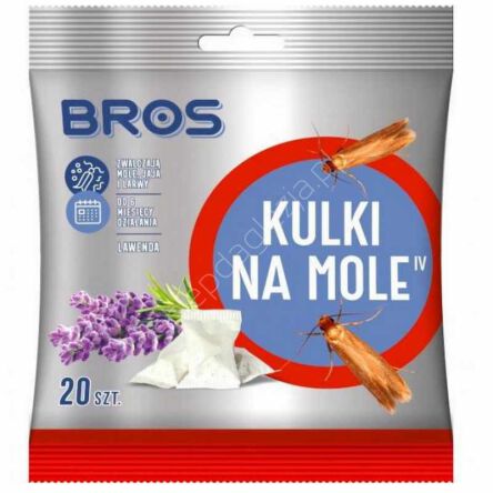 BROS Kulki na mole 120g Lawendowe