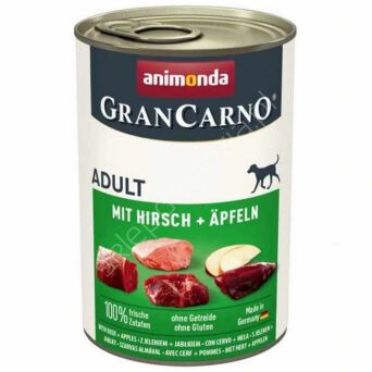 Animonda dla psa  400g Adult Jeleń+ jabłka z bulionem