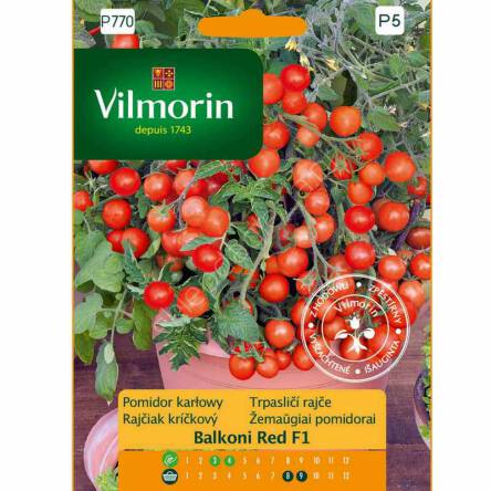 Pomidor Balkoni Red F1 0,1g Vilmorin 