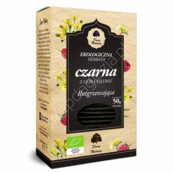 Herbata Eko Czarna Rozgrzewajaca 25x2g