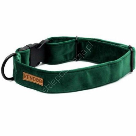 Obroża KenDog S 2,5cm klamra Velvet Green