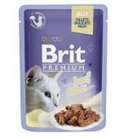 Brit Care Kot   85g żel Beef Fillet 