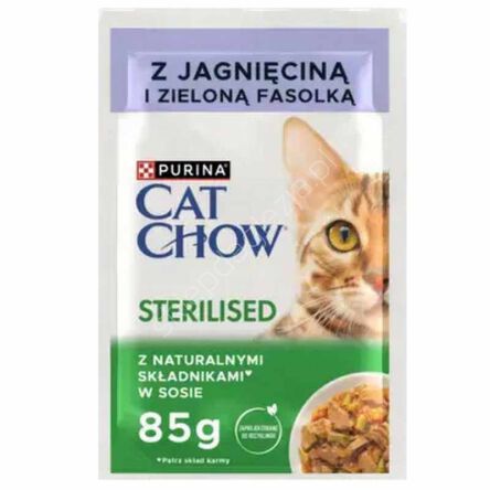 Purina    85g Cat Chow Sterylised jagnięcina