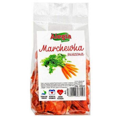 Alegia przysmak marchew suszona 60g