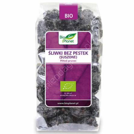 Śliwki bez pestek suszone BIO 400g 