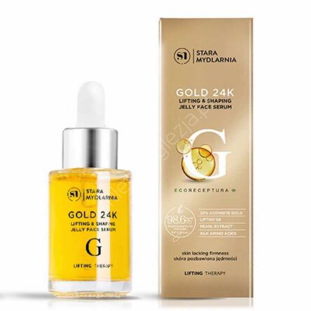 Serum żelowe do twarzy Gold 24K 30ml