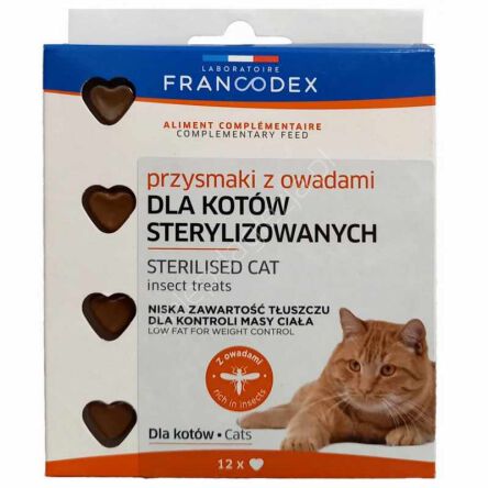 Przysmak Francodex dla kotów po sterylizacji 12szt