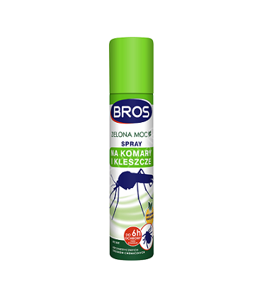 BROS Spray na komary i kleszcze Zielona Moc