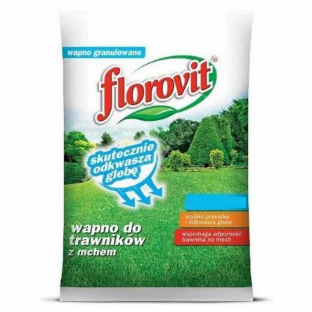 Florovit Wapno granulowane do trawników z mchem 20kg