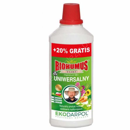 Biohumus 1,0l Extra Uniwersalny + 20% gratis