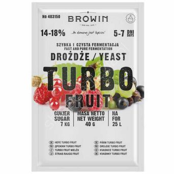 Drożdże gorzelnicze Turbo 5-7dni 40g