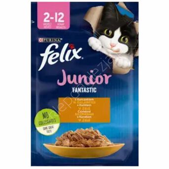 Purina    85g Felix saszetka Junior Kurczak galare