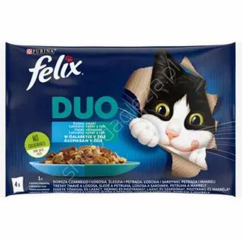 Purina    85g*4 Felix Duo Ryba